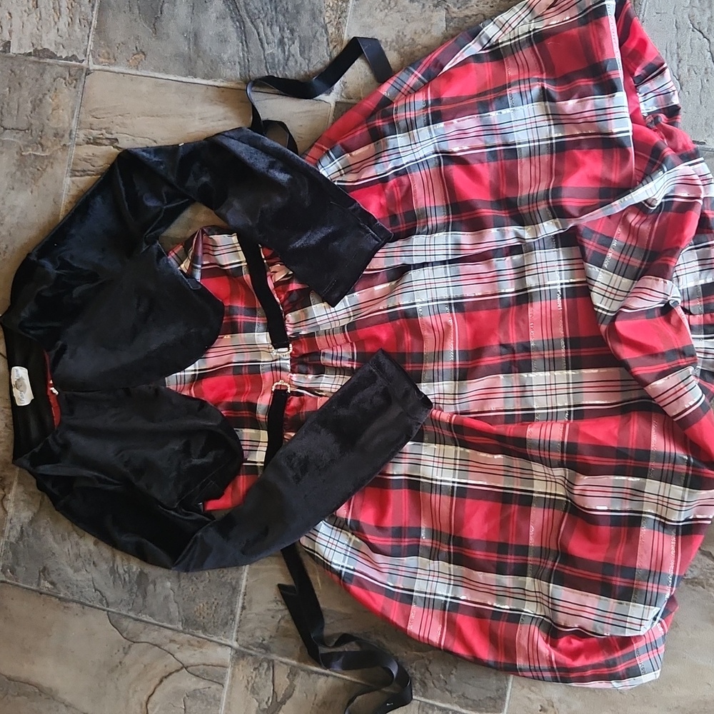 Girls Rare Editions Christmas/Holiday Dress Size 12